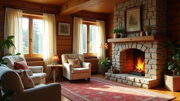 Créer un intérieur cosy avec la décoration chalet