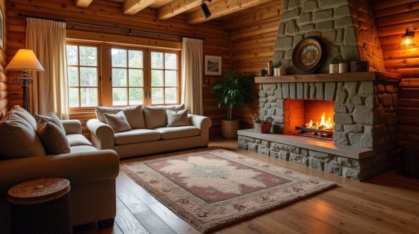 Créer un intérieur cosy avec la décoration chalet