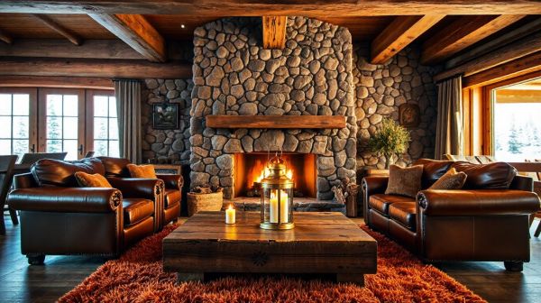 Top idées de décoration chalet pour un intérieur chaleureux