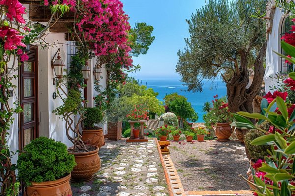 ¿Cómo crear una atmósfera mediterránea en el jardín con plantas?