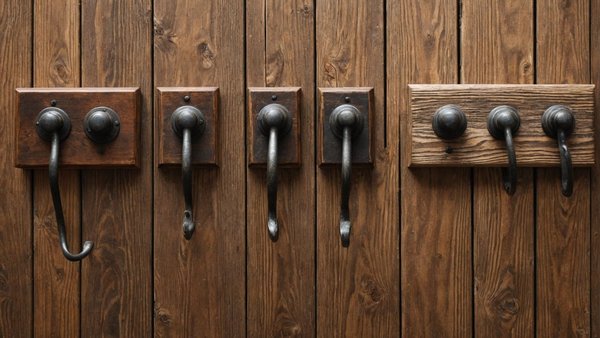 Bien choisir une patère murale en bois pour un style rustique