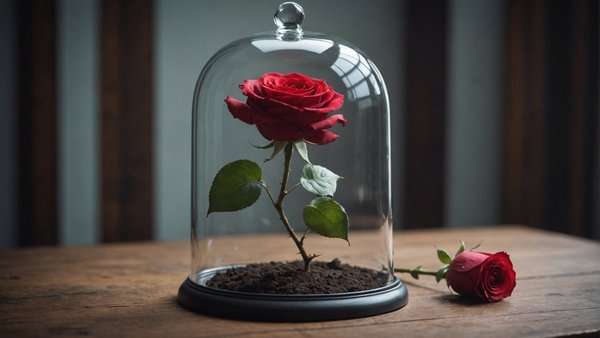 Découvrez la rose éternelle sous cloche : élégance durable