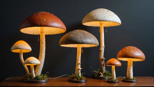 Lampes champignon vintage : charme et élégance réinventés